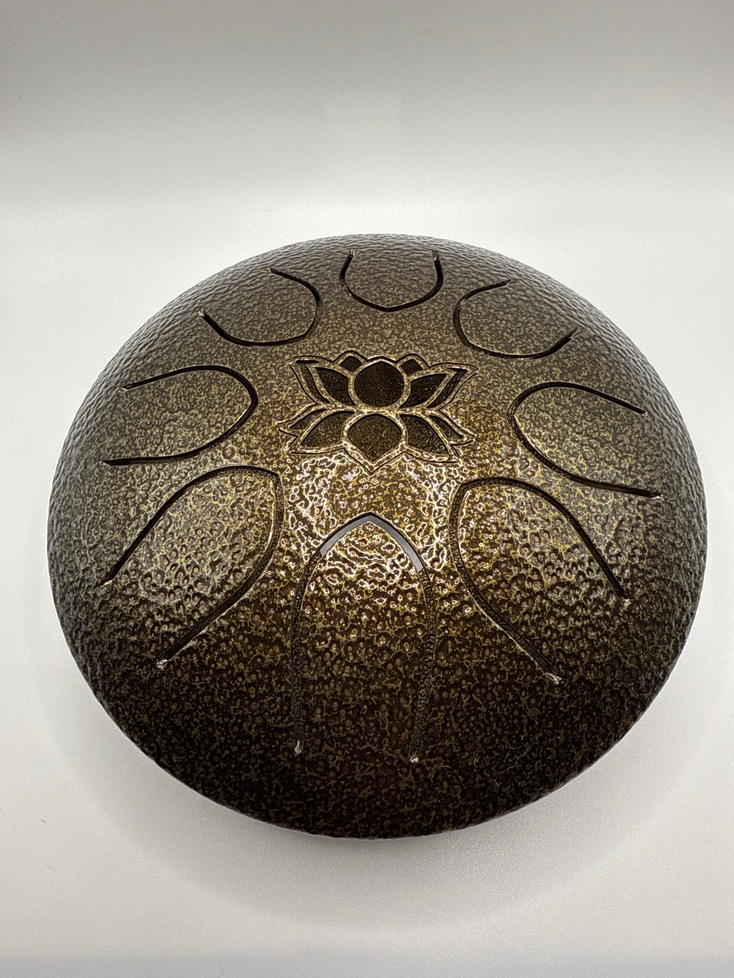 Bronze 6” UFO Tongue Drum.