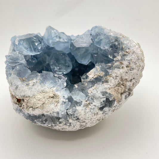 Large Rounded Celestite Crystal Specimen