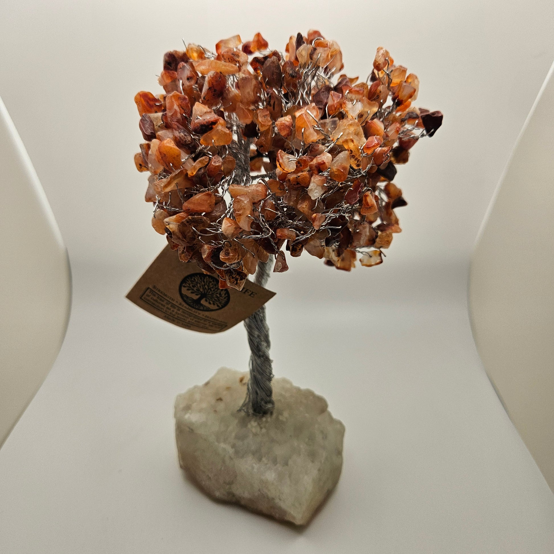 Carnelian Gemstone Tree