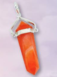 Carnelian Swing Point Pendant.