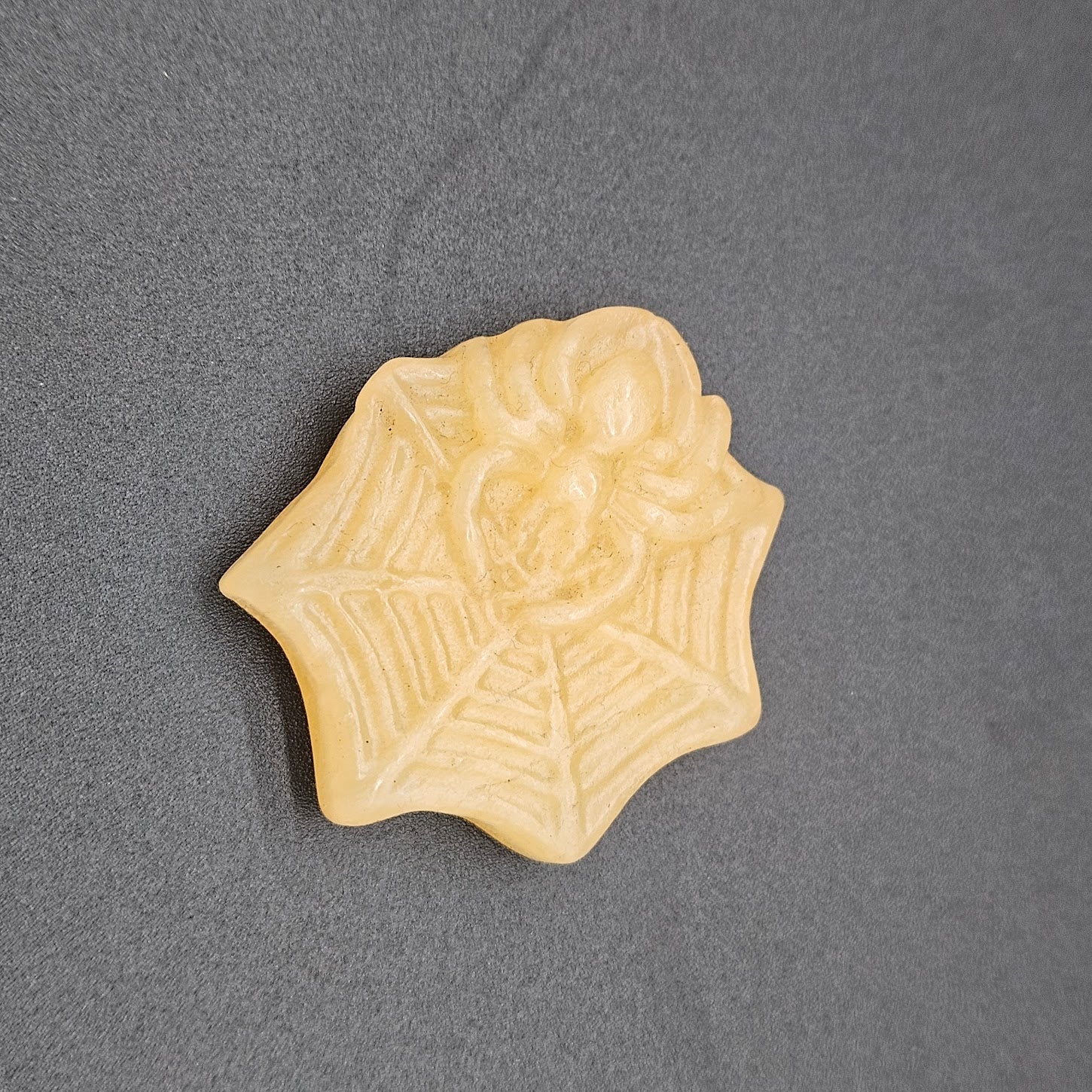 Citrine Spider On Web.