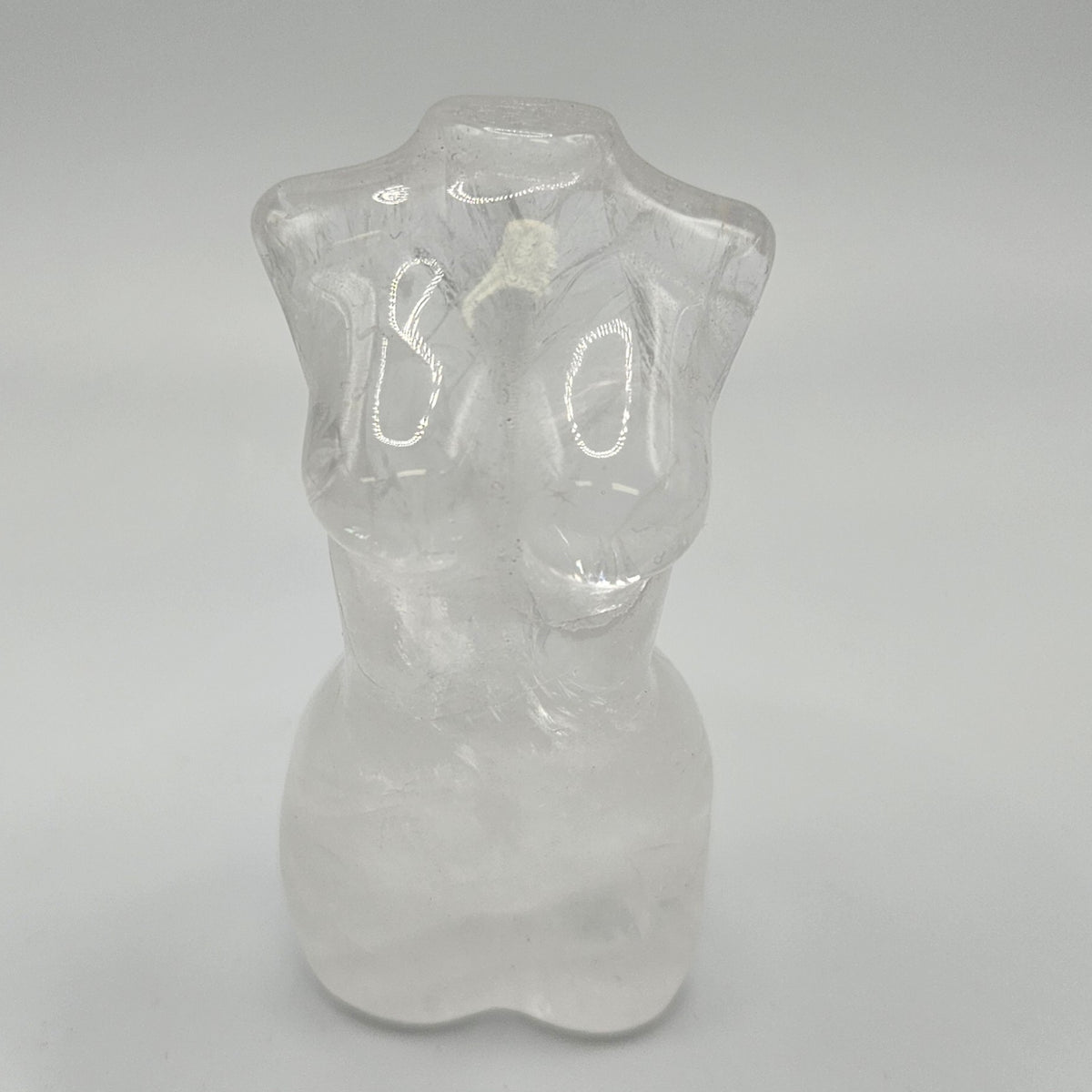 Clear Quartz Goddess Body 3 inch.