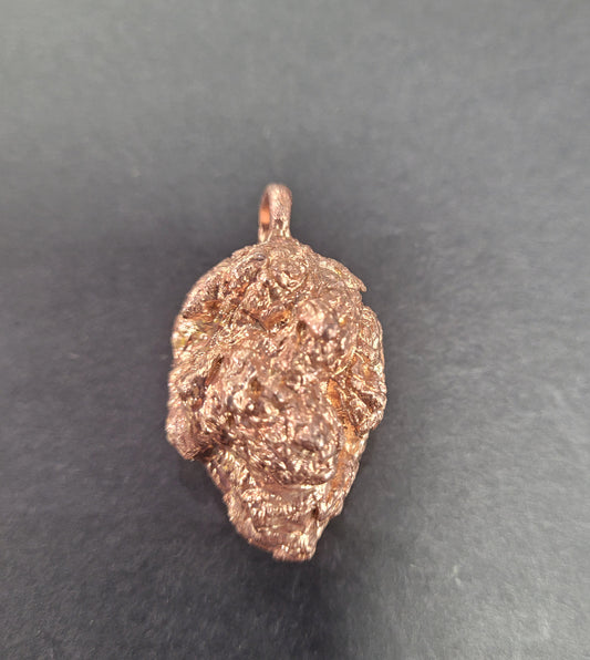 Handmade Denver Nugget Copper Plated.