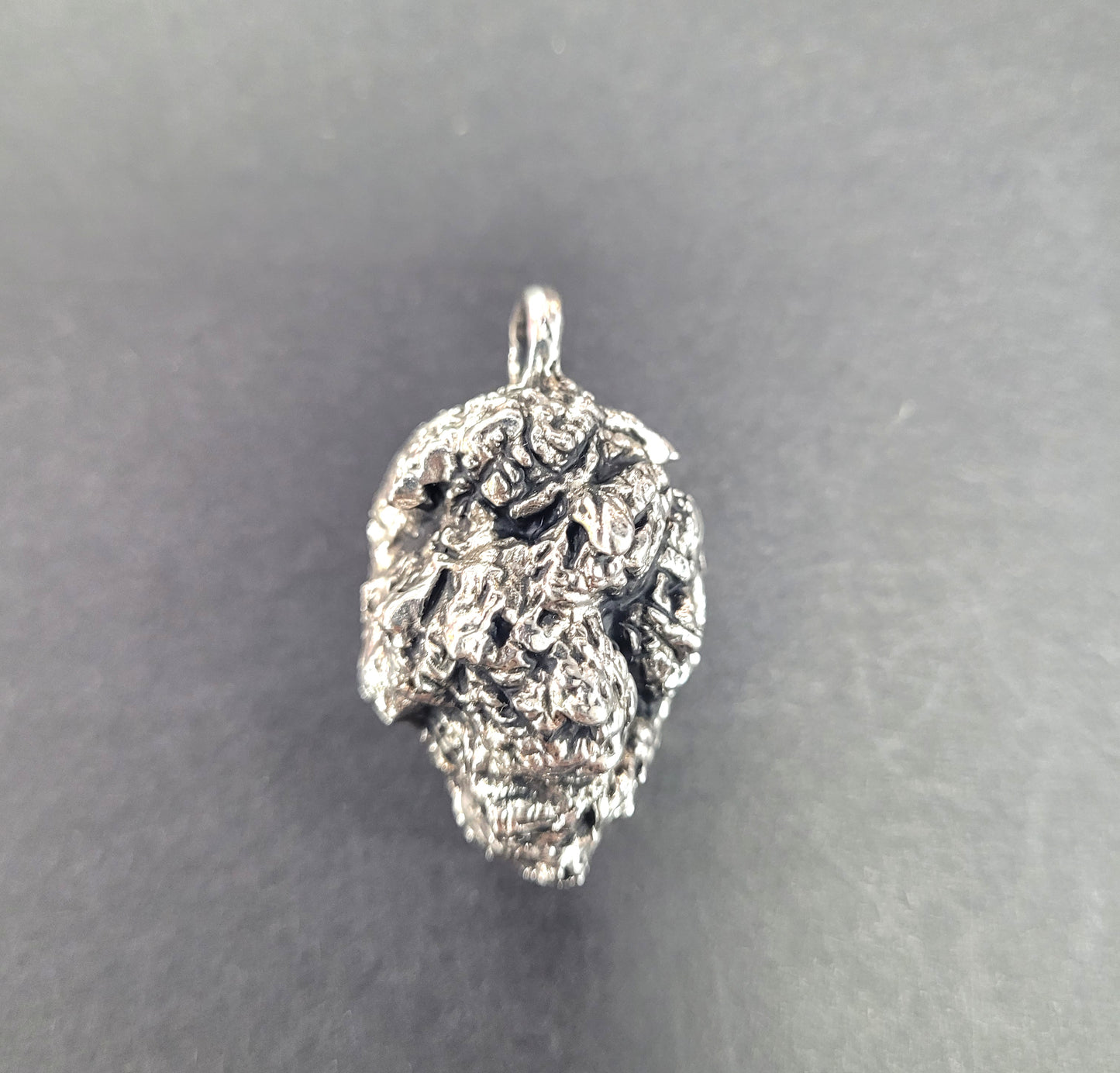 Denver Nugget Pendant Silver Plated Small.