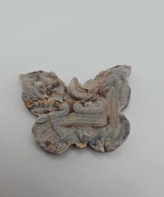 Druzy Agate Butterfly.