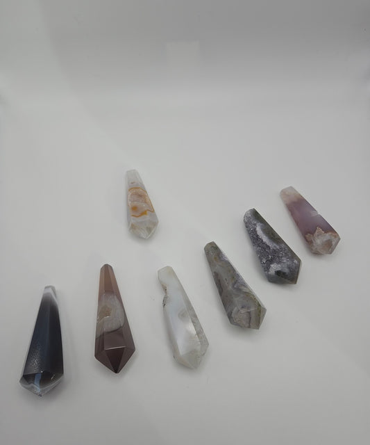 Druzy Agate Point.