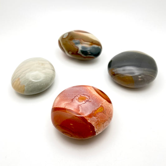 Jasper Polished Hand Stones