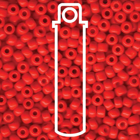 6/0 Opaque Red Miyuki 20g 6-9408-tb