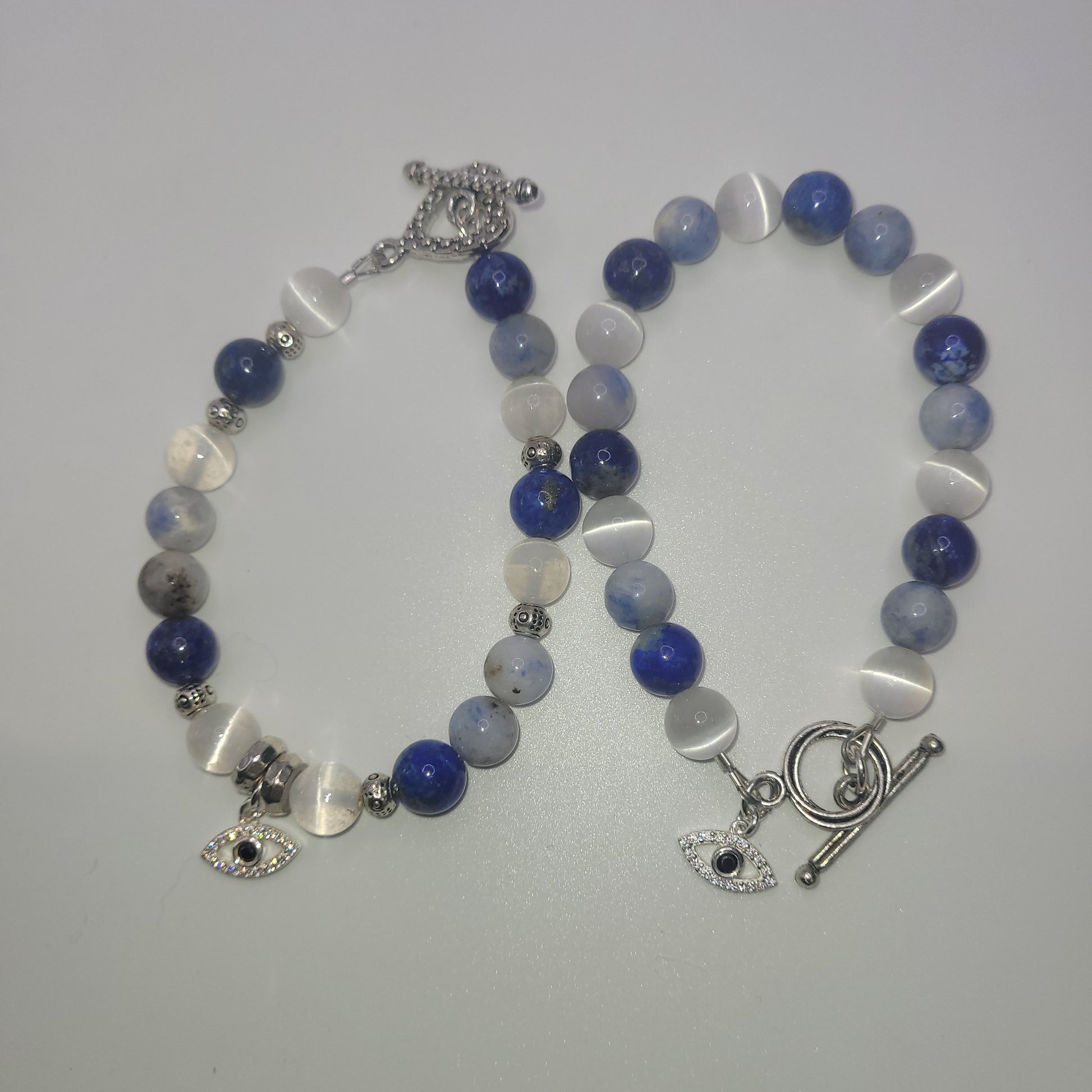 Evil Eye Bracelet. Size shape and design vary.