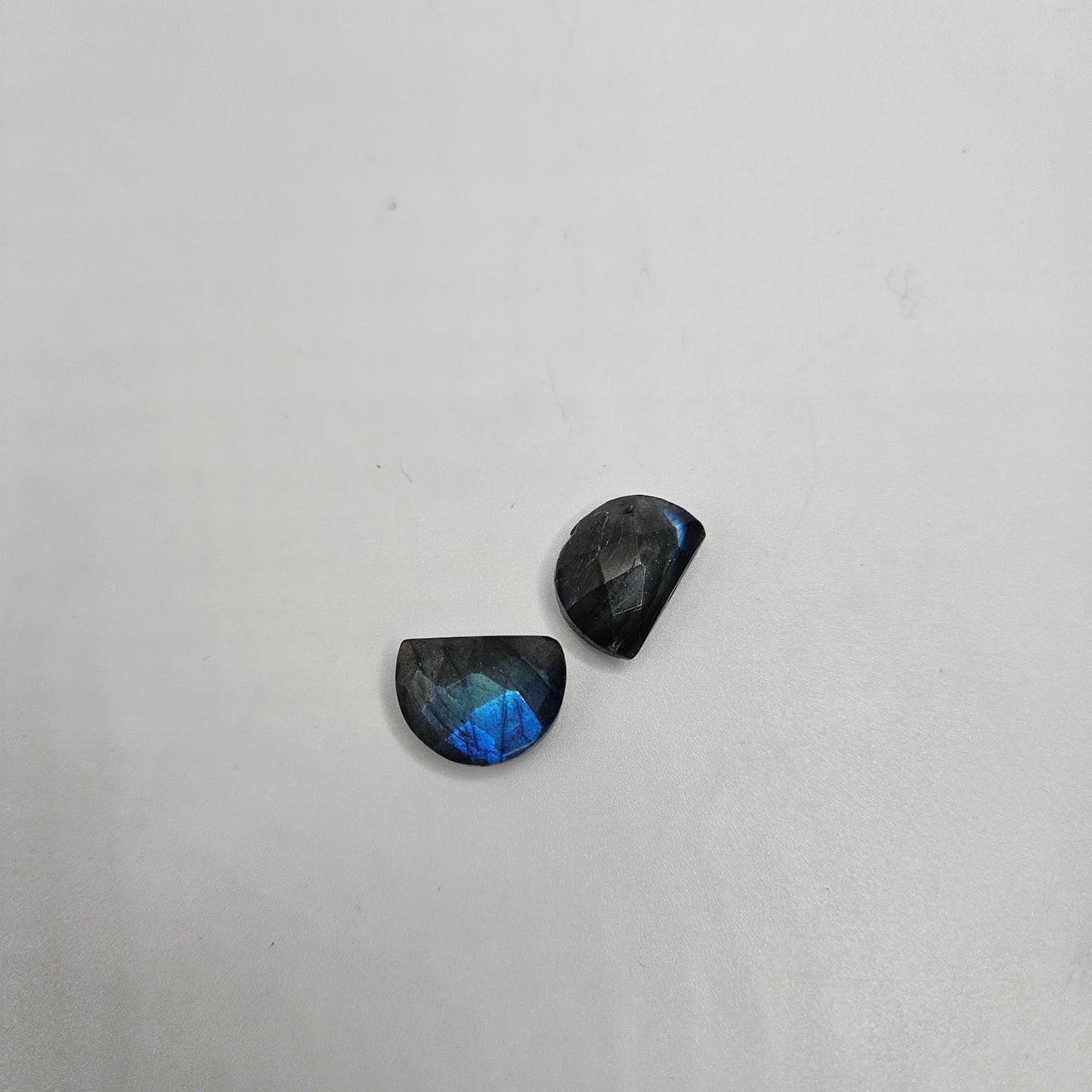 Faceted Moon Labradorite Single.