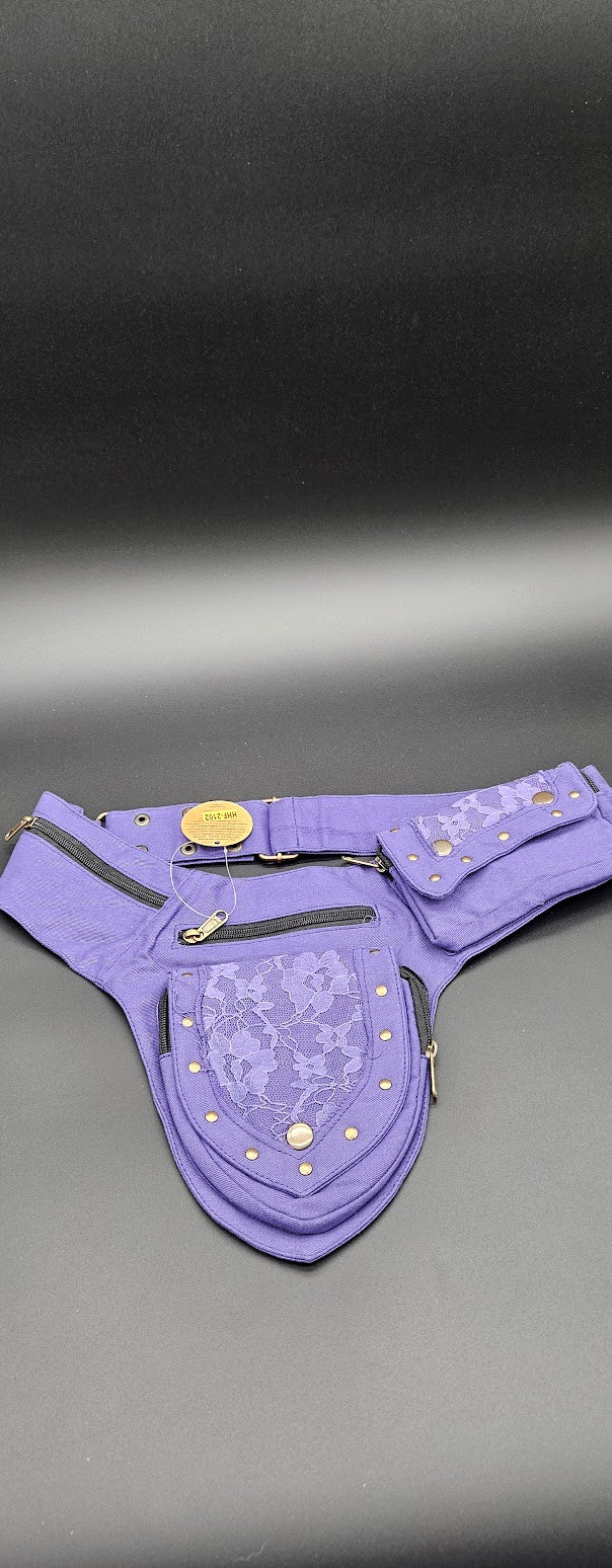 Fanny Pack Purple Lace Two-Pack.