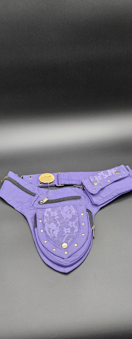 Fanny Pack Purple Lace Two-Pack.