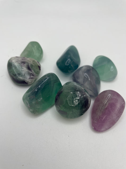 Fluorite Tumbled Stone.