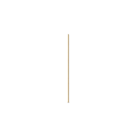 GOLD PLATED 2 INCH HEADPIN 24 GUAGE/.020 144 PIECES.