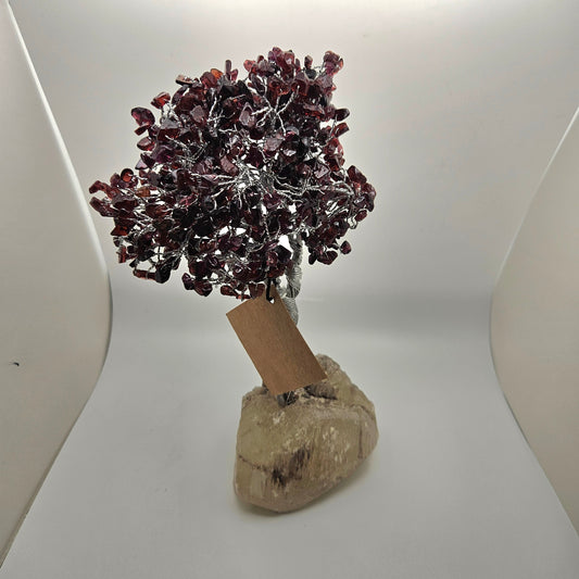 Garnet Gemstone Tree.