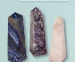 Gemstone Obelisk Assorted 3 inch.
