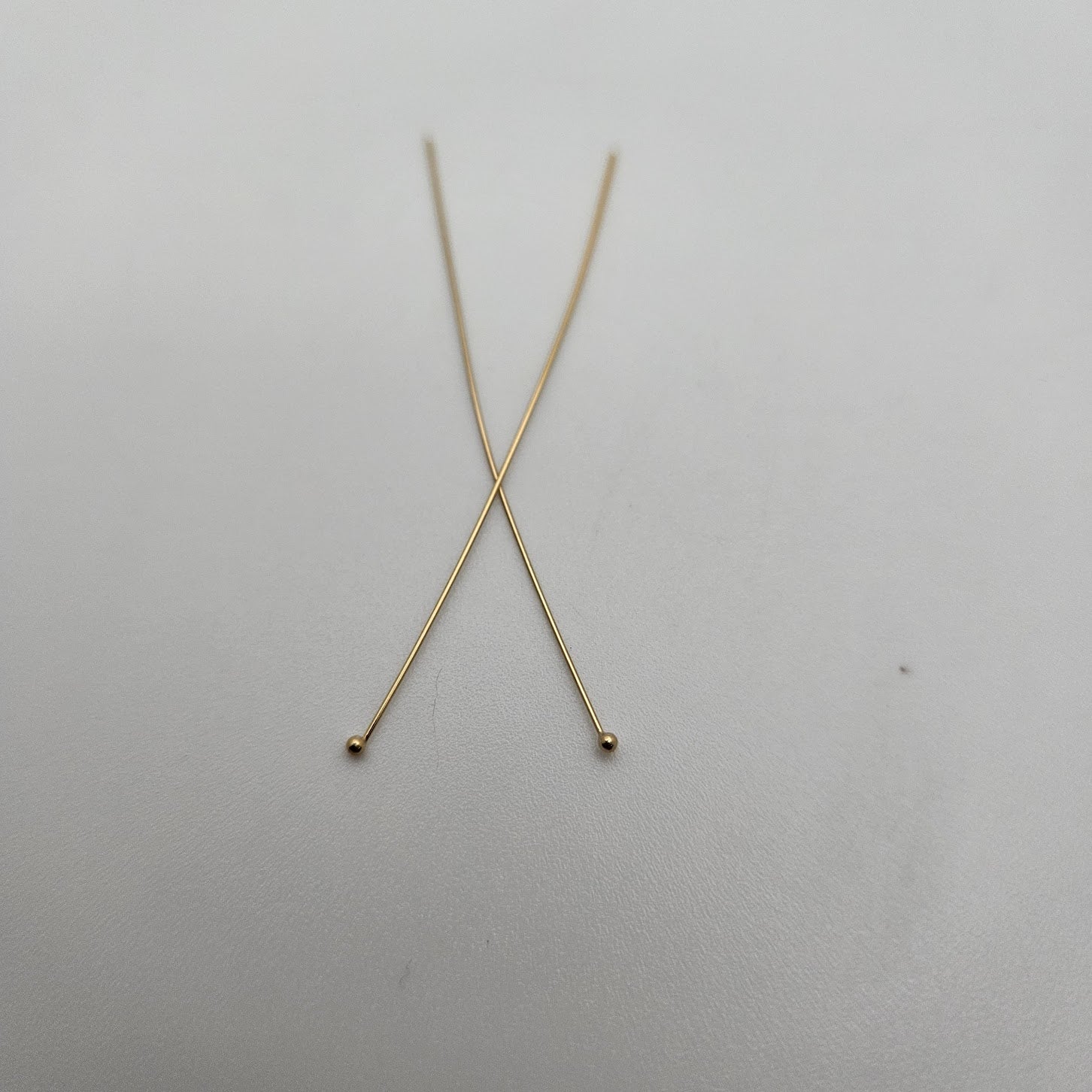 Gold Filled Ball Headpin 10 Pack.