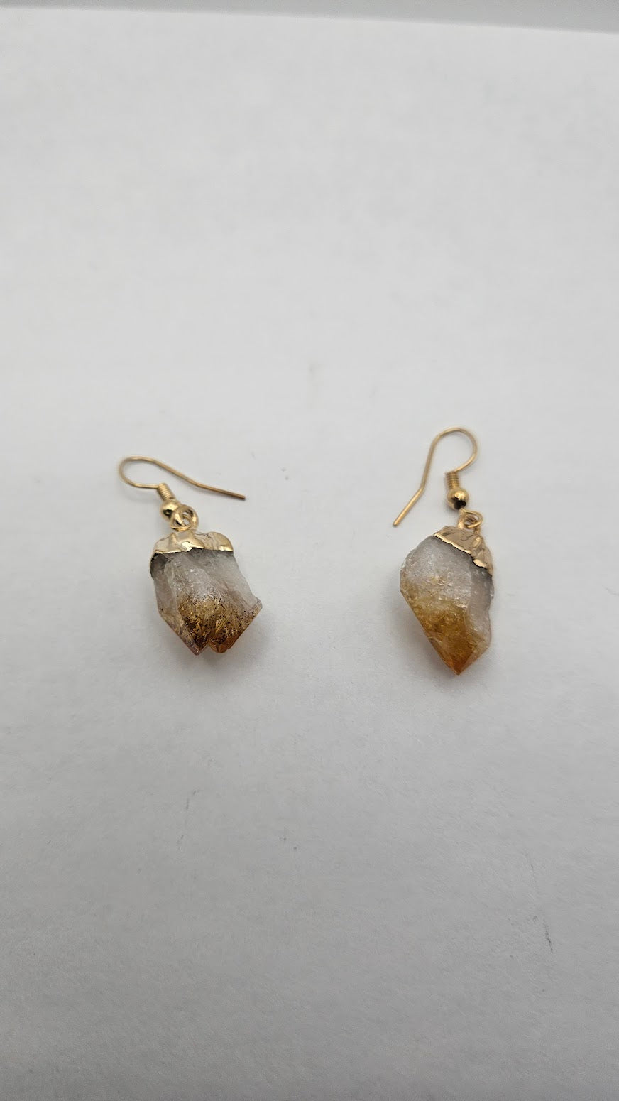 Gold Filled Citrine Earrings.