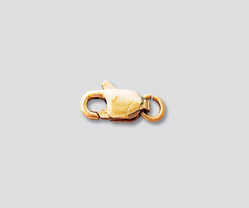 Gold Filled Lobster Claw With Ring 8x3mm.