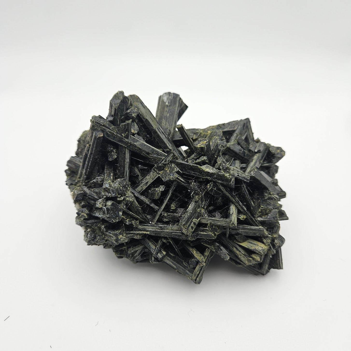 Green Tormaline Cluster Specimen Rare.