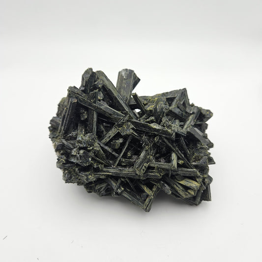 Green Tormaline Cluster Specimen Rare.