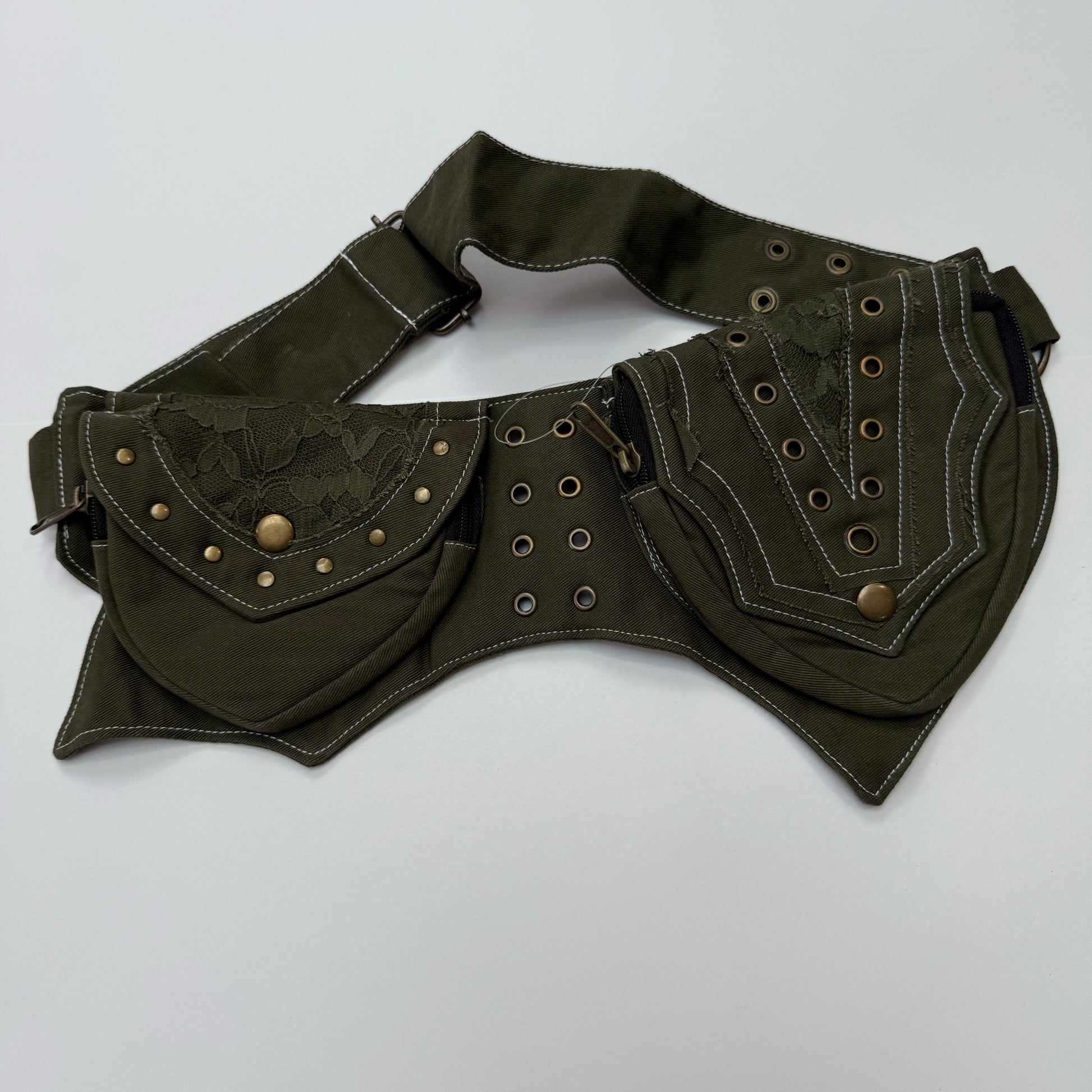 Lace Waist Bag Cotton.