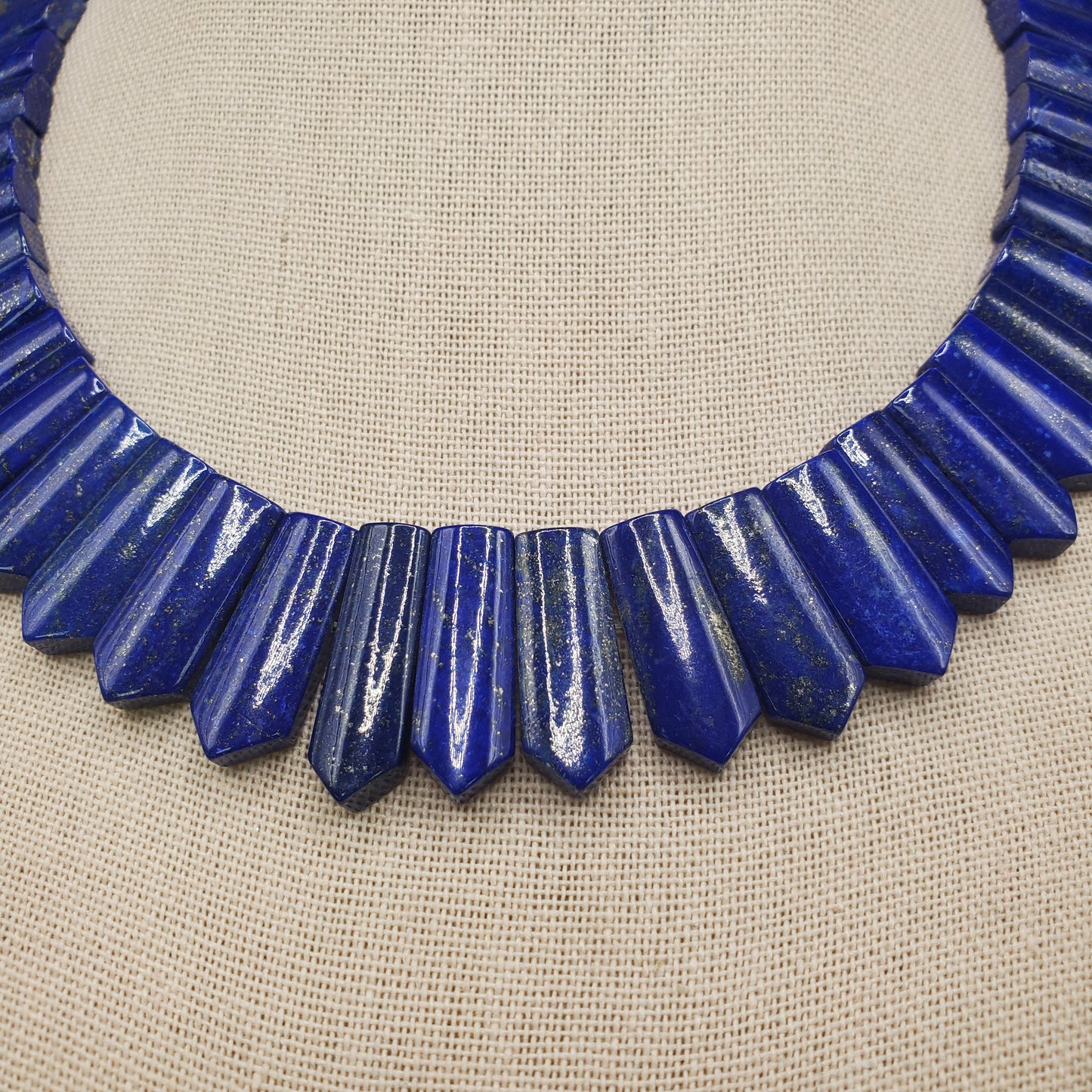 Lapis Lazuli Gemstone Necklace.