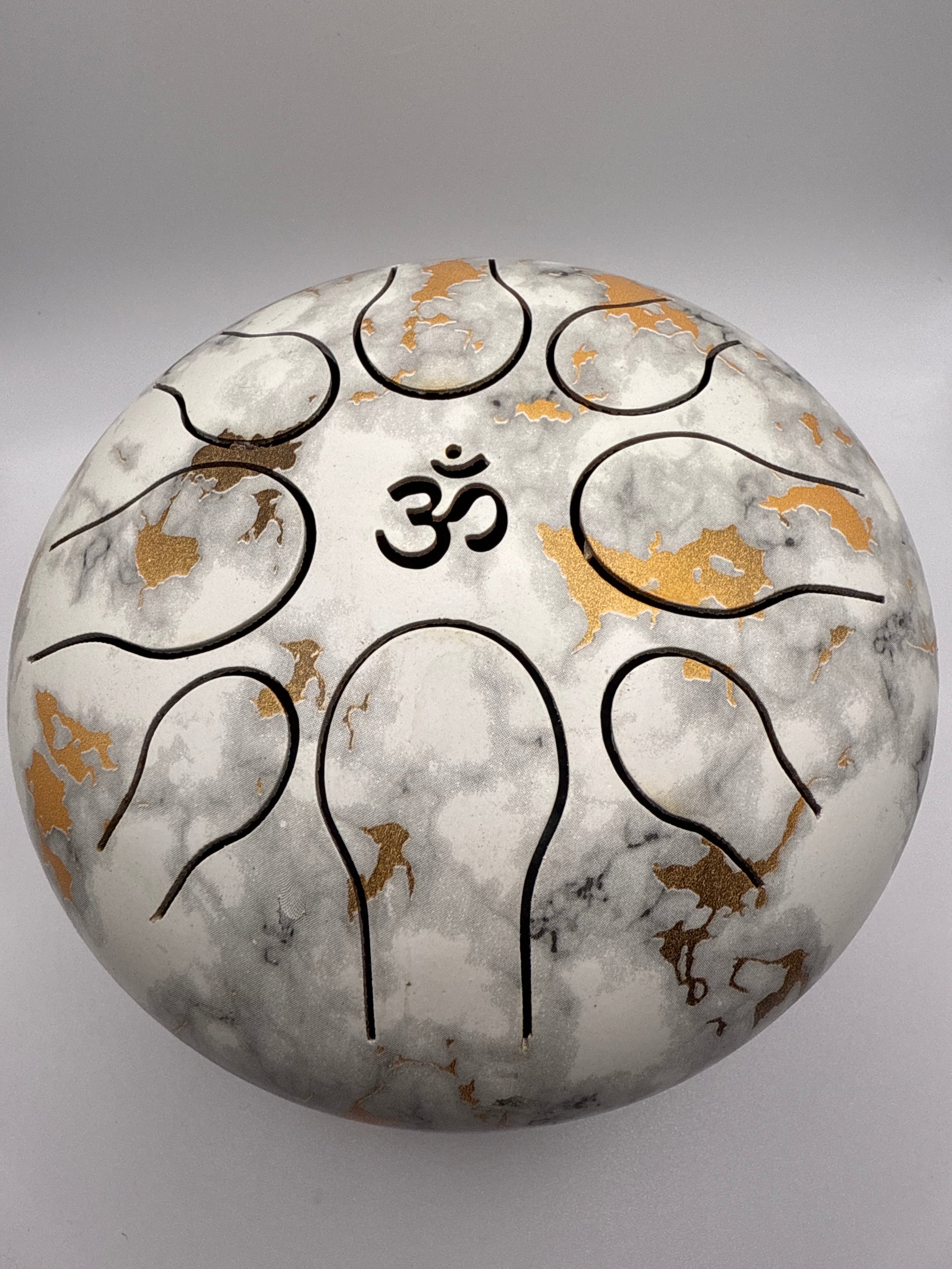 Marble Print 6” Tongue Drum.