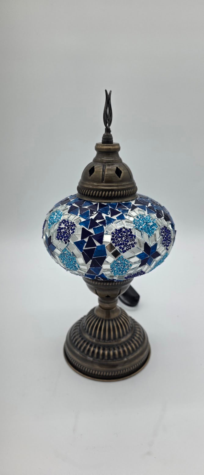 Medium Blue Star Table Lamp