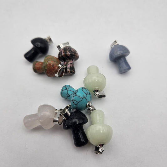 Mini Mushroom Pendant.