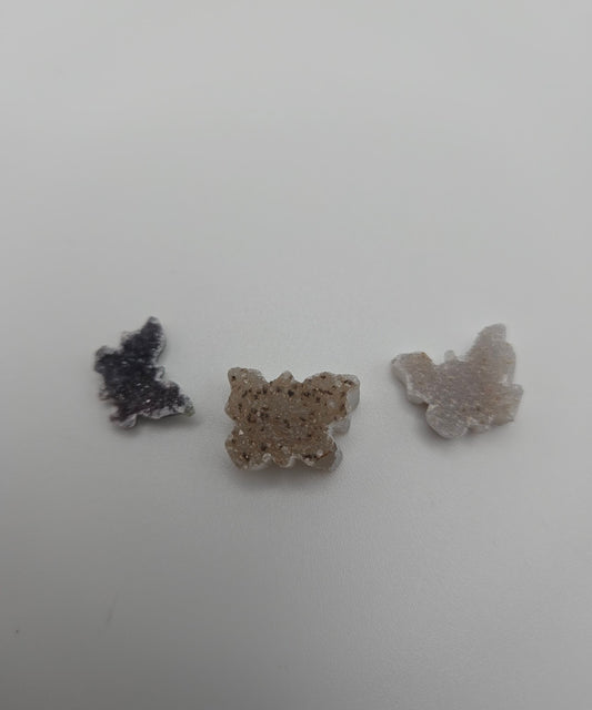 Mini Druzy Butterfly.