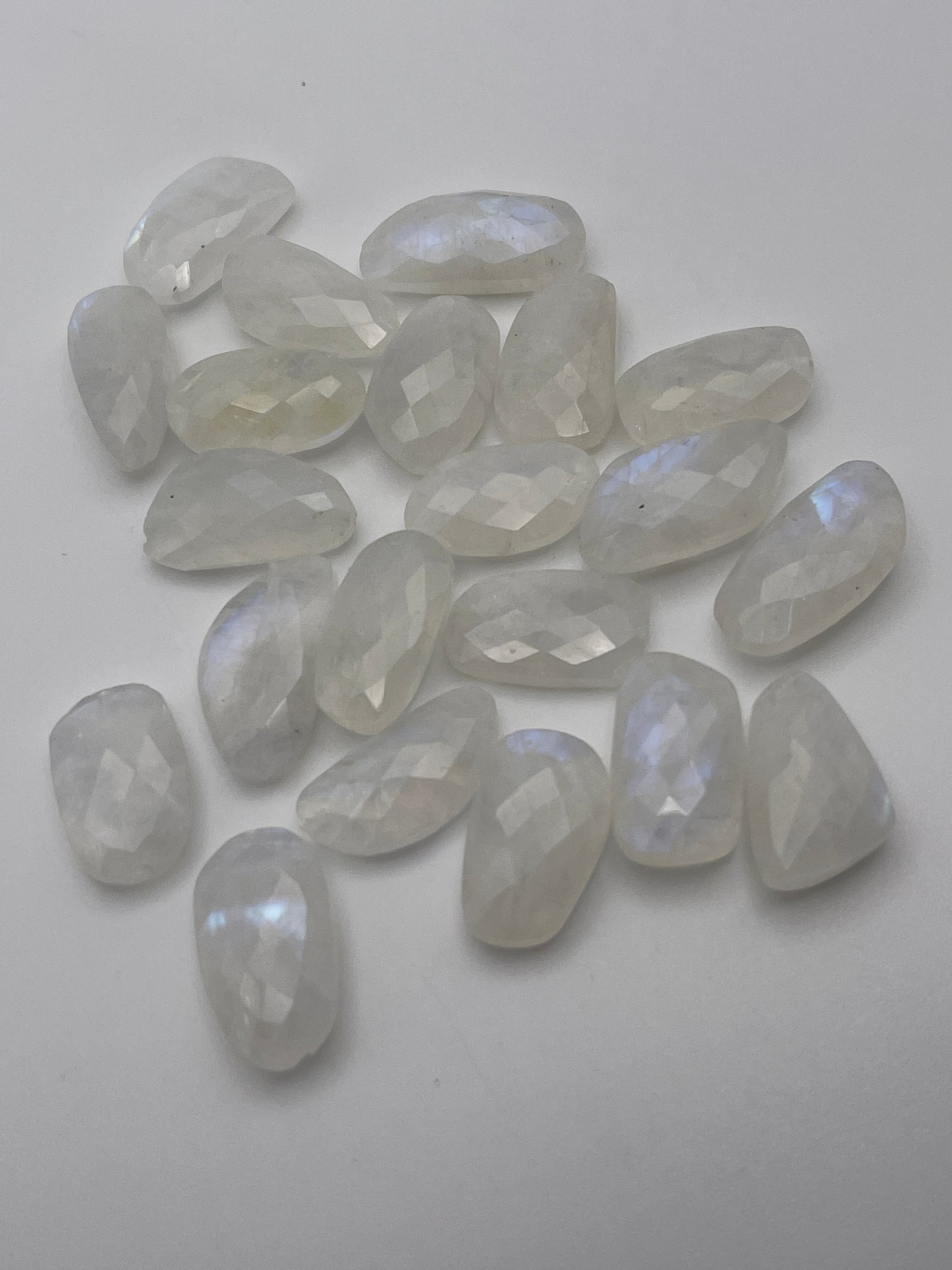 Moonstone AAA Faceted 12-16mm Single Bead.