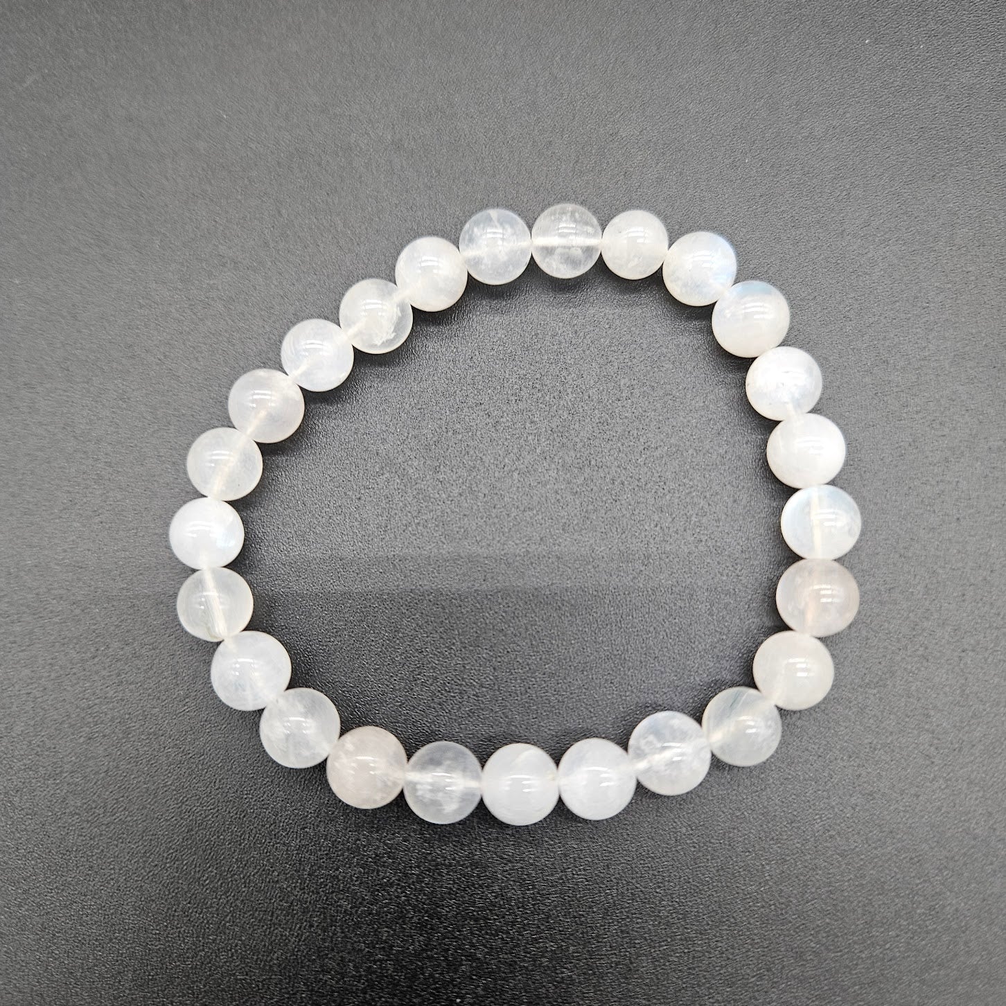 Moonstone Stretch Bracelet. 