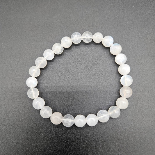 Moonstone Stretch Bracelet. 