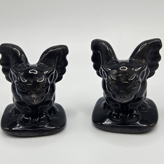 Obsidian Gargoyle Specimen 2 inch.