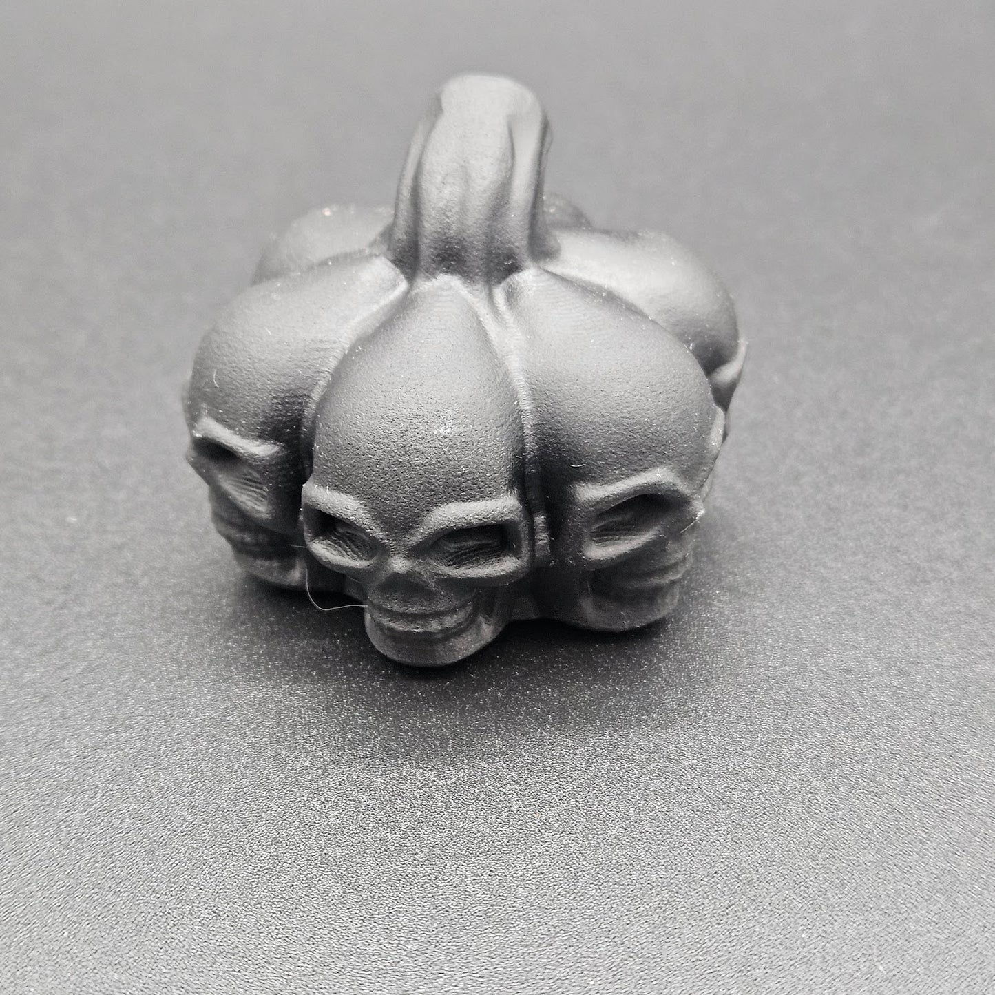 Obsidian Pumpkin Skulls.