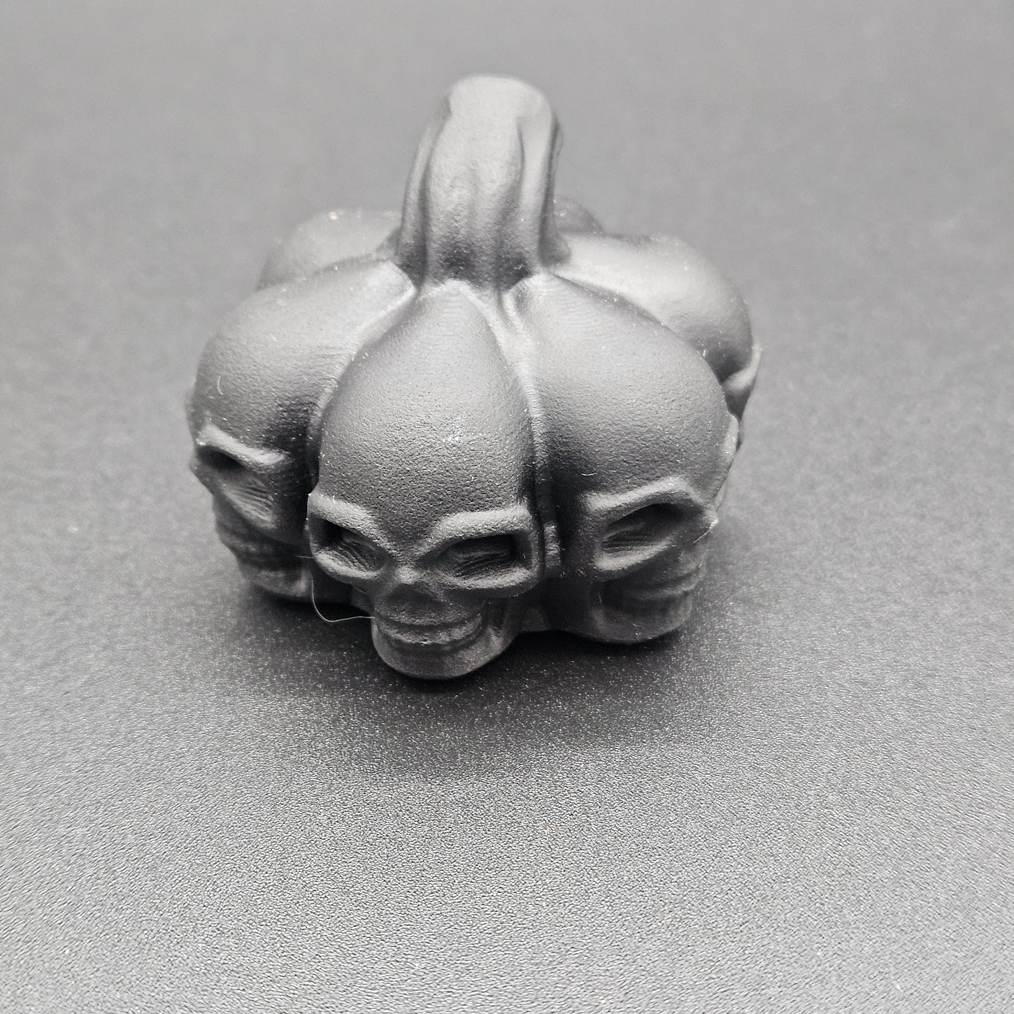 Obsidian Pumpkin Skulls.
