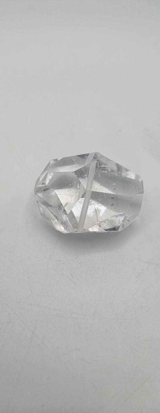 Premium Hand Cut Quartz Extra Large Center Drilled.