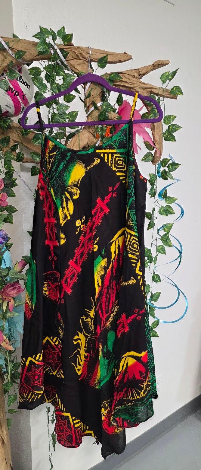 Rasta Umbrella Dress.