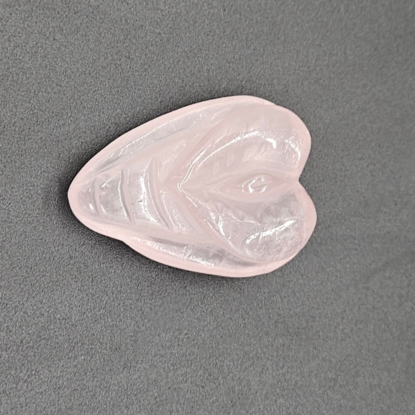 Rose Quartz Goddess Fertility Carving.