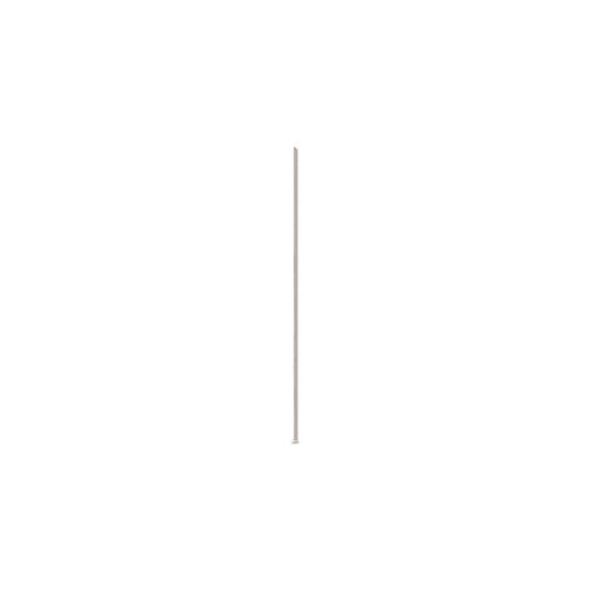 SILVER PLATED 2 INCH HEADPIN 24 GUAGE/.020 144 PIECES.
