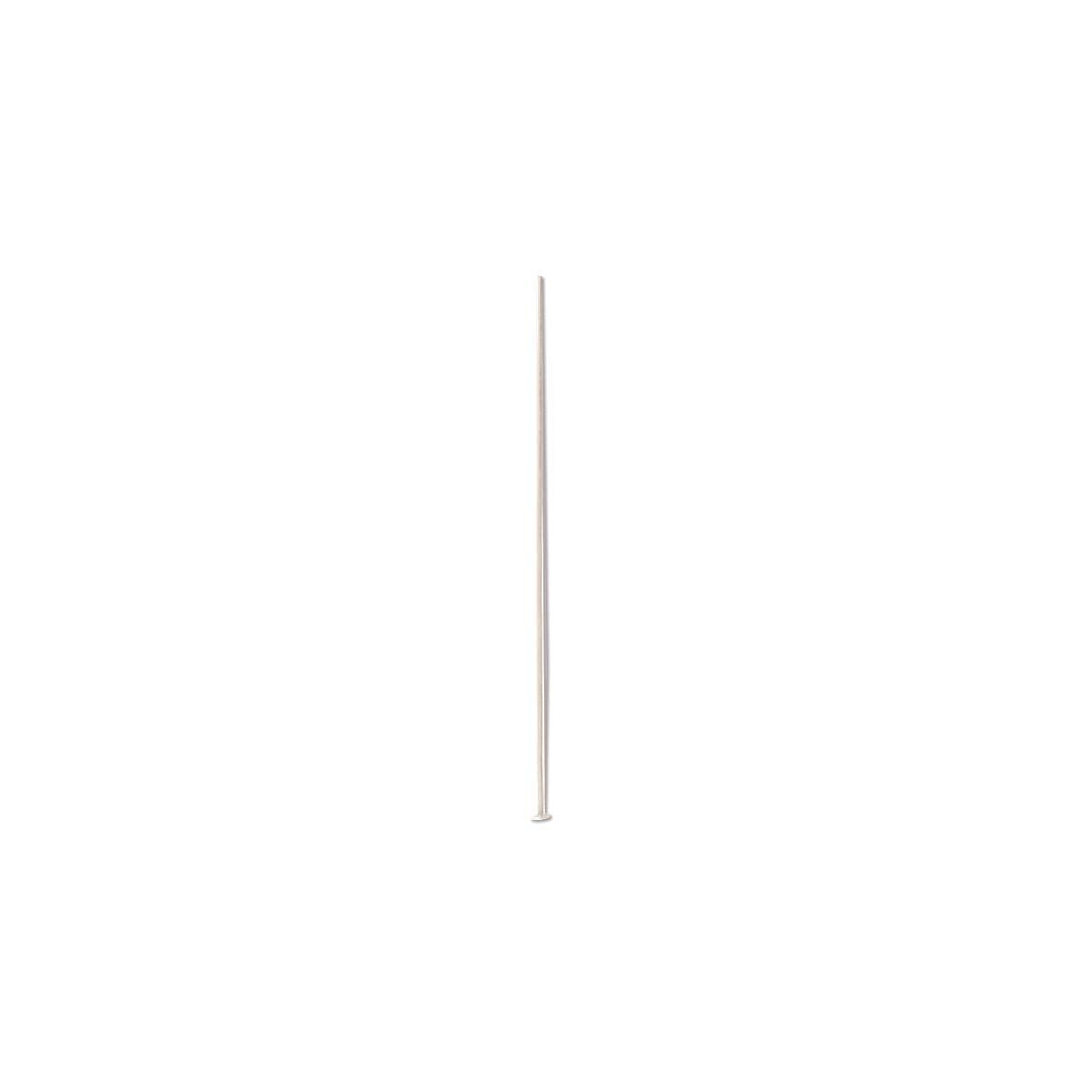 SILVER PLATED HEADPIN 2IN 21GA 144/BG.