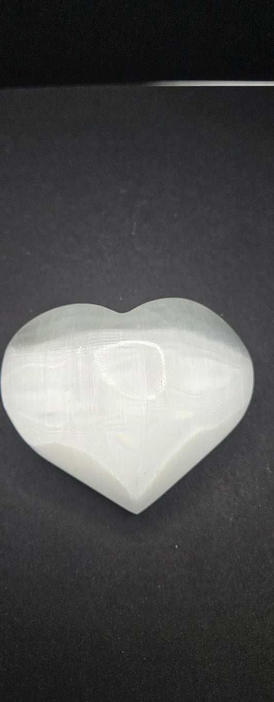 Selenite Heart.