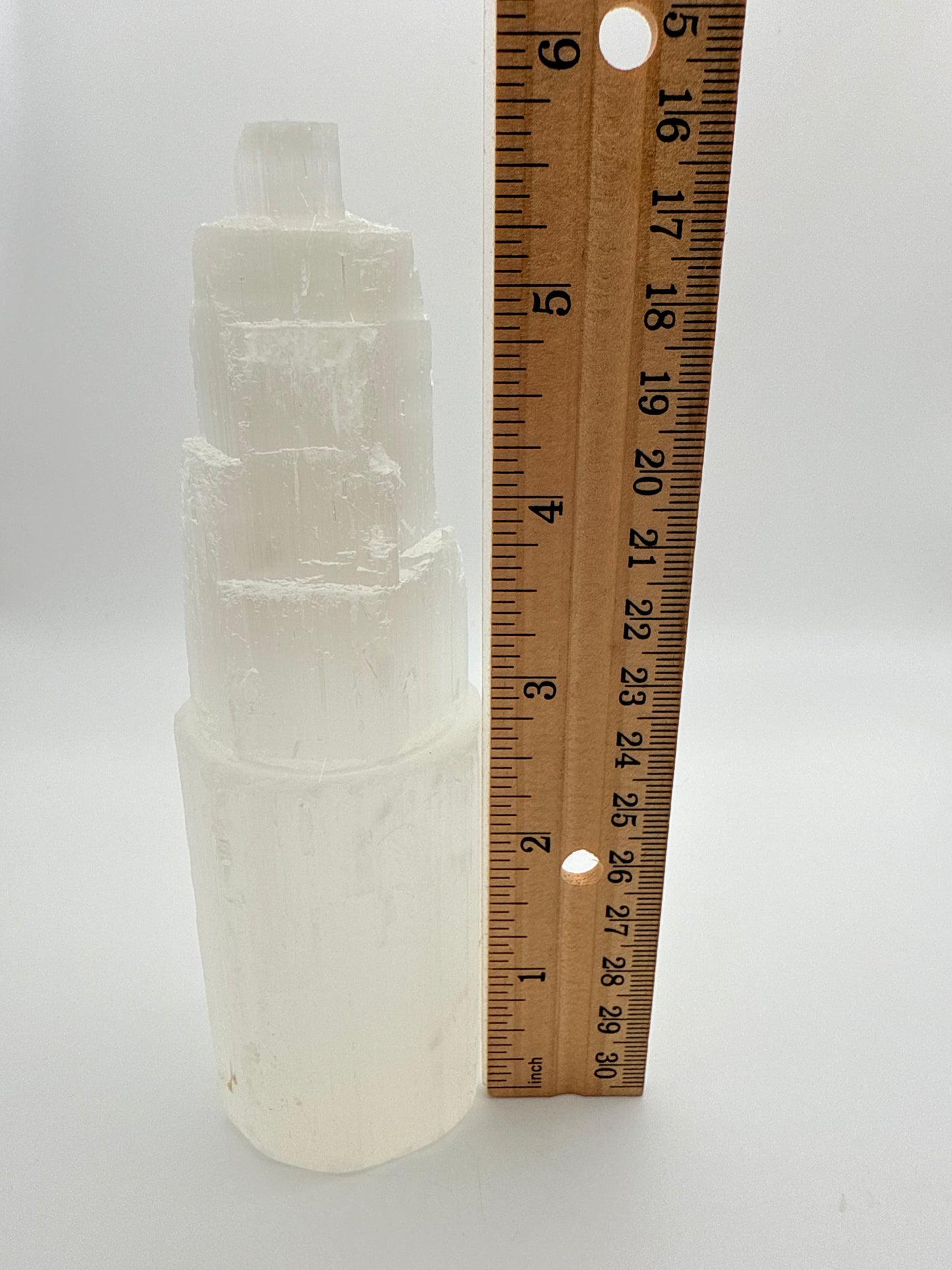 Selenite Tower 4" tall.