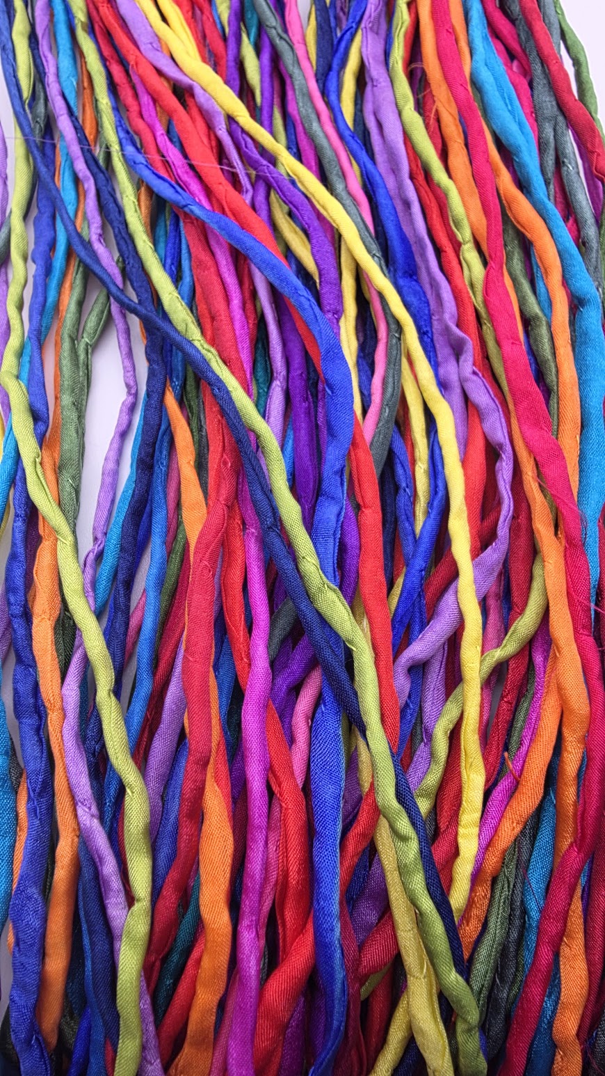Silk String Assorted Colors.