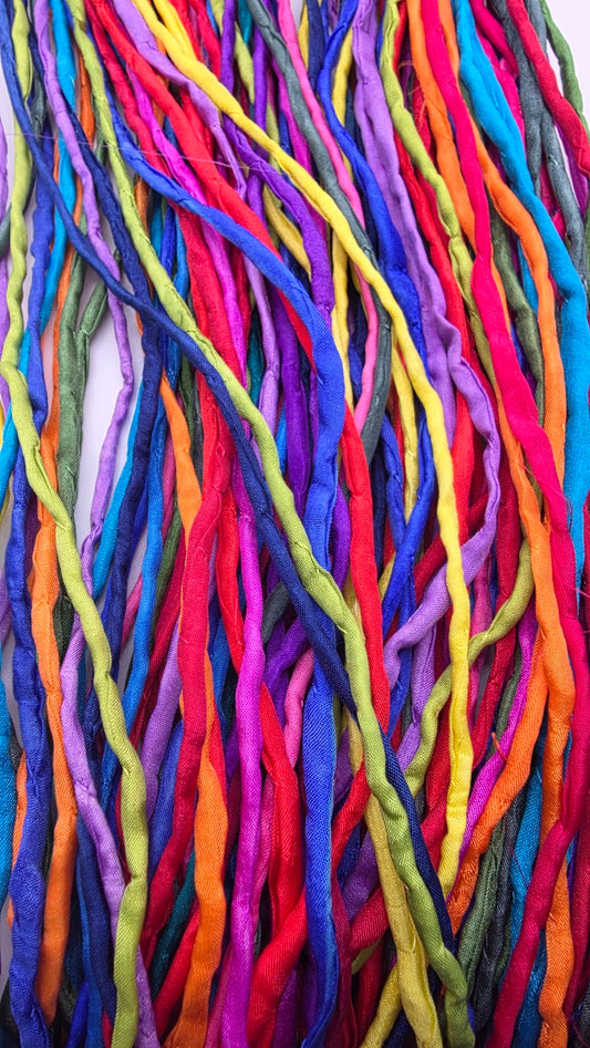 Silk String Assorted Colors.