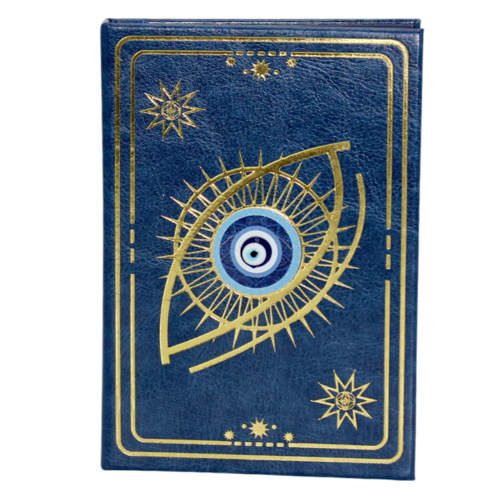 Small Evil Eye Journal Blue.