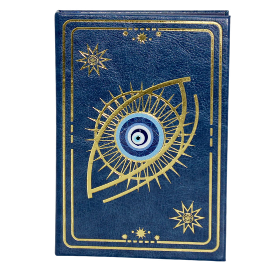 Small Evil Eye Journal Blue.