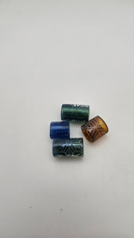 Small Glass Tube Bead.