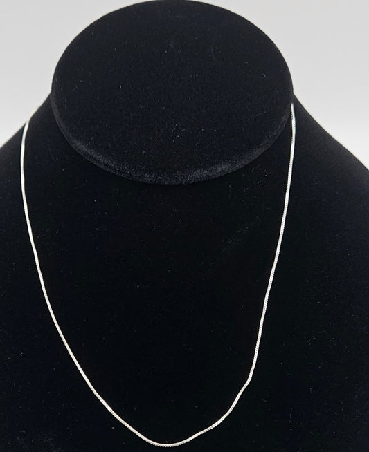 Sterling Silver 20in Box 012 0.7mm.